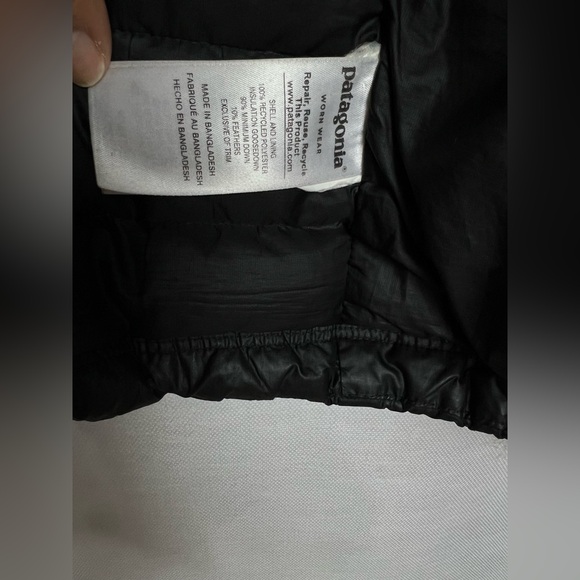 Patagonia Preowned Down Sweater Jacket Men's Size XL Black - Picture 13 of 16